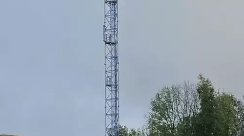 Mise en service de l'antenne GSM